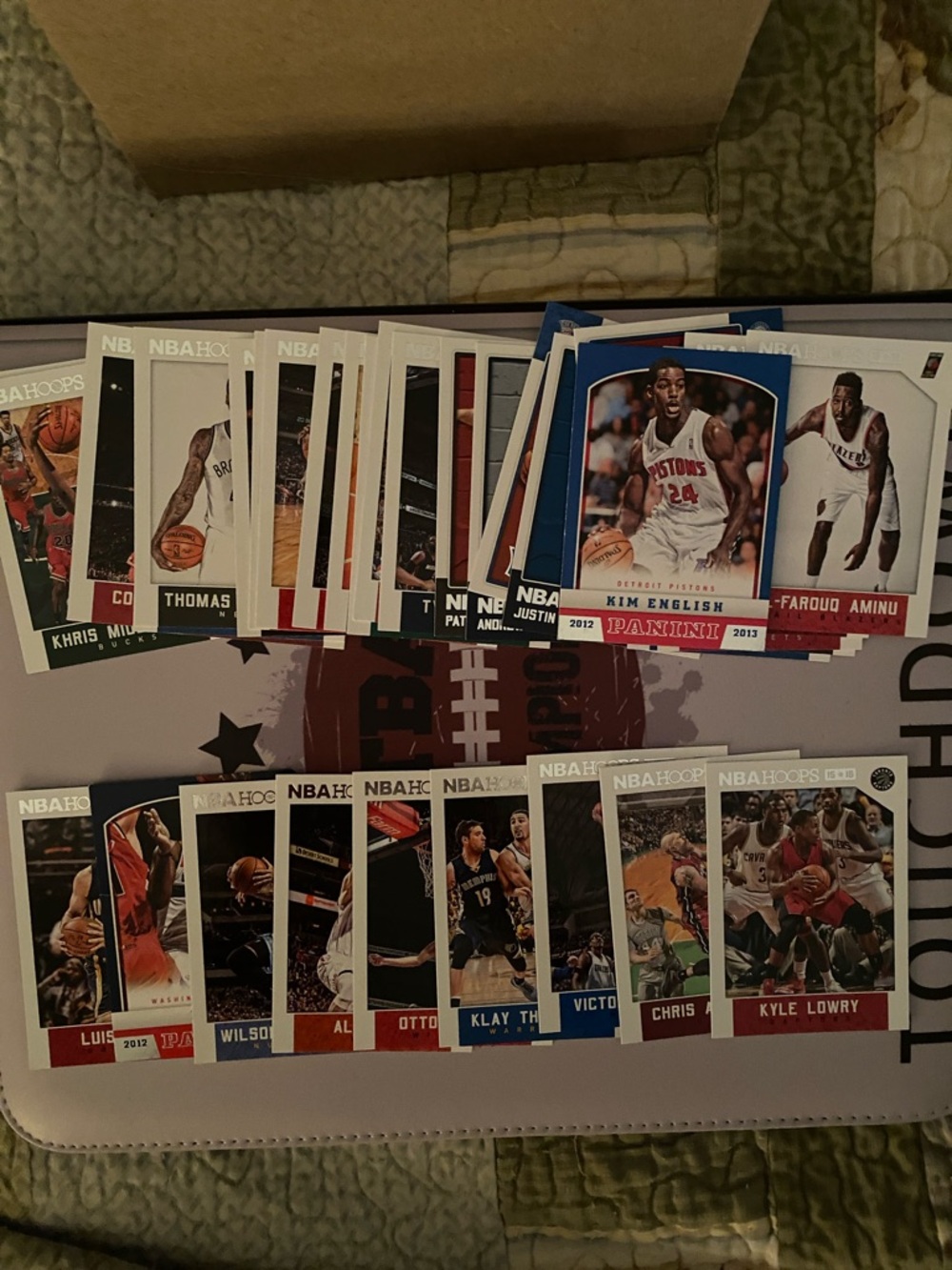 Panini NBA Hoops Basketball Trading Card Lot - Multi-Color 2012-2015